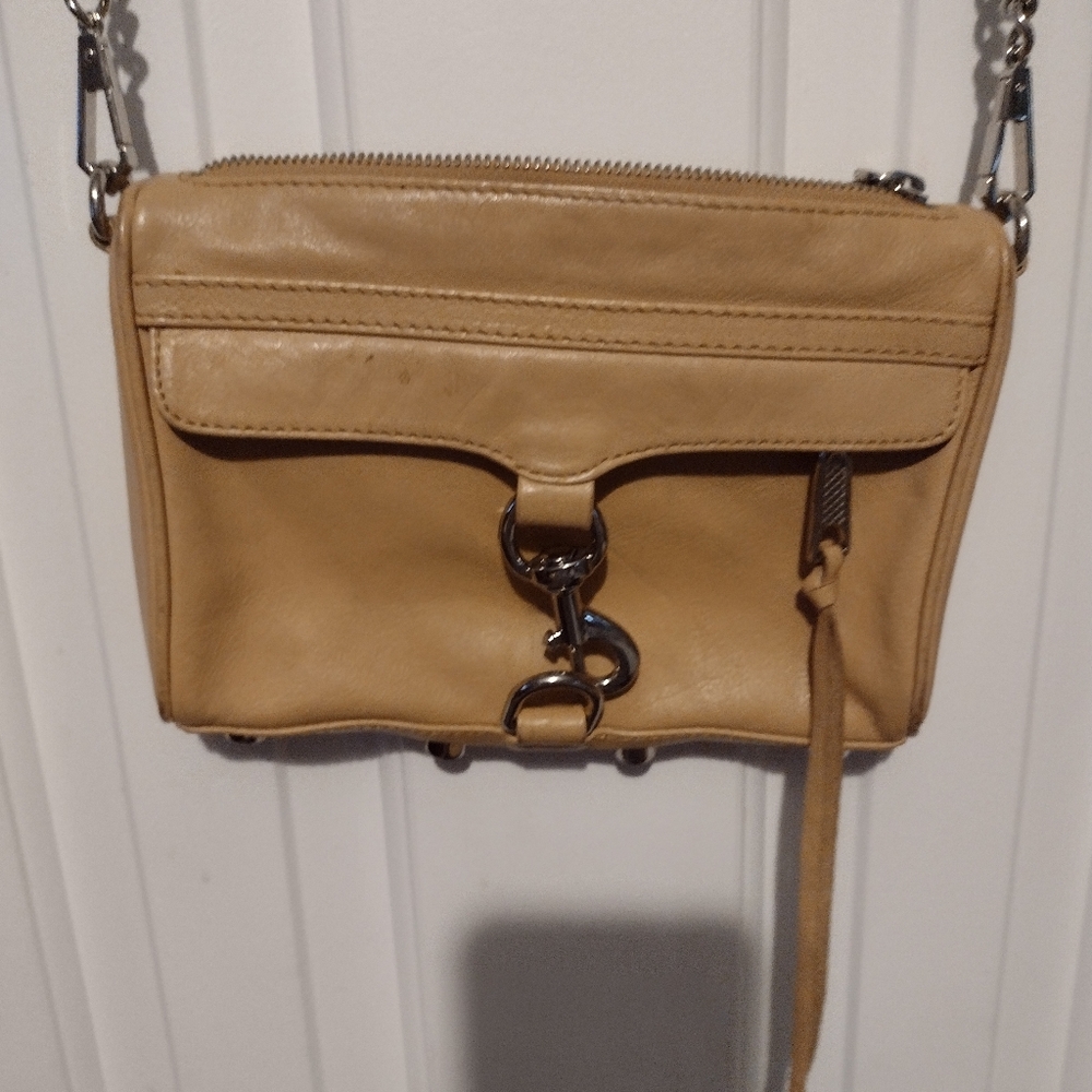 Rebecca Minkoff Tan Leather Crossbody Bag